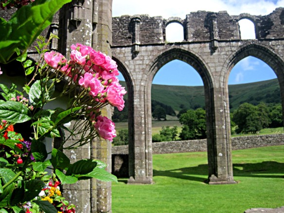 Llanthony Priory ruin Wales